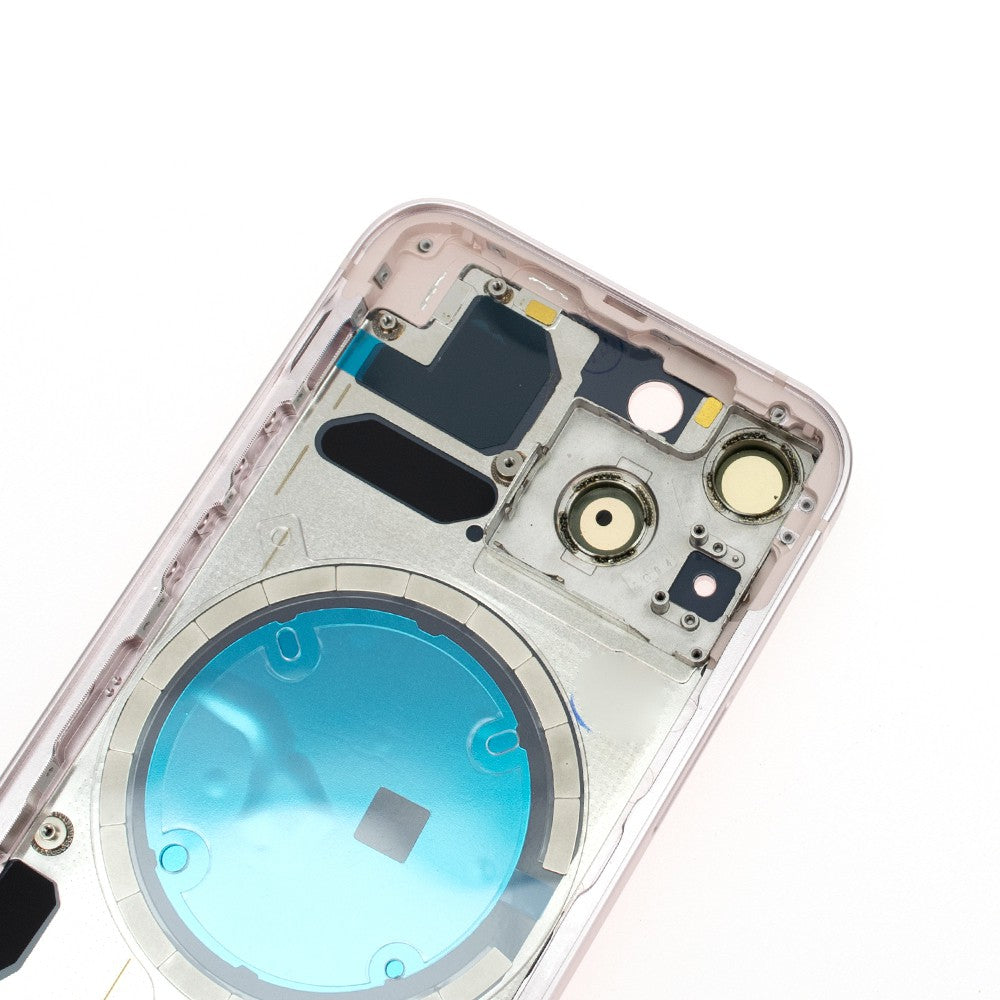 Rear Housing for iPhone 13 mini (NO LOGO)-Pink Rear Housing for iPhone 13 mini (NO LOGO)-Pink